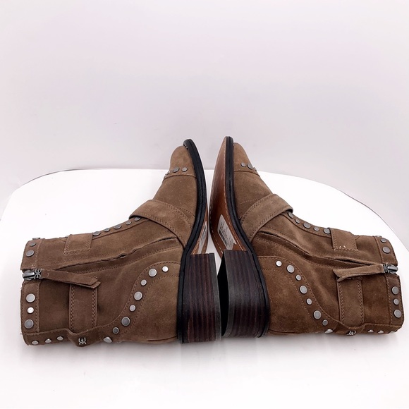 🆕{Sam Edelman} Drea Studded Motorcycle Boots - Picture 11 of 16